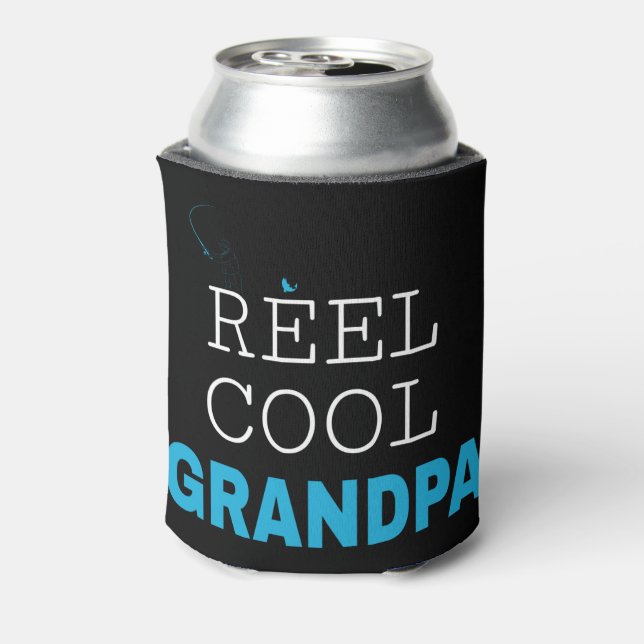 Enfriador De Latas Reel Guay Grandpa (Reverso de la lata)