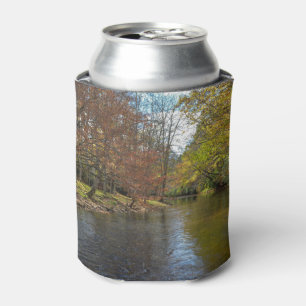 Enfriador De Latas Reflexiones coloridas de la caída de las hojas en
