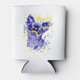 Enfriador De Latas Refrigerador chihuahua abstracto