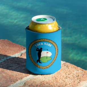 Enfriador De Latas Refrigerador de bebidas - Añadir nombre - Golfer