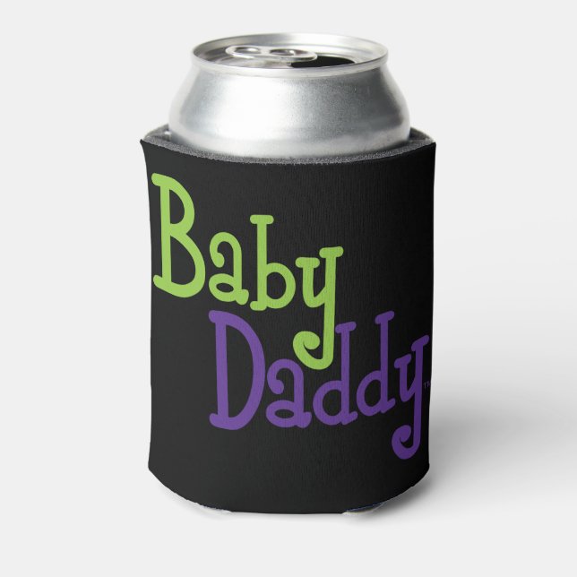 Enfriador De Latas refrigerador de bebidas "Baby Daddy" (Reverso de la lata)