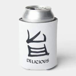Enfriador De Latas Refrigerador de bebidas blanco Kanji Delicious de 