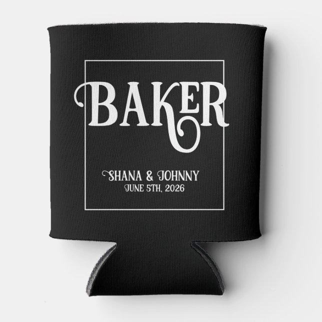 Enfriador De Latas Refrigerador de bebidas boda (Anverso)