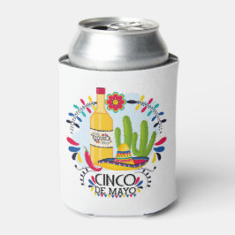 Enfriador De Latas Refrigerador de bebidas Cinco De Mayo