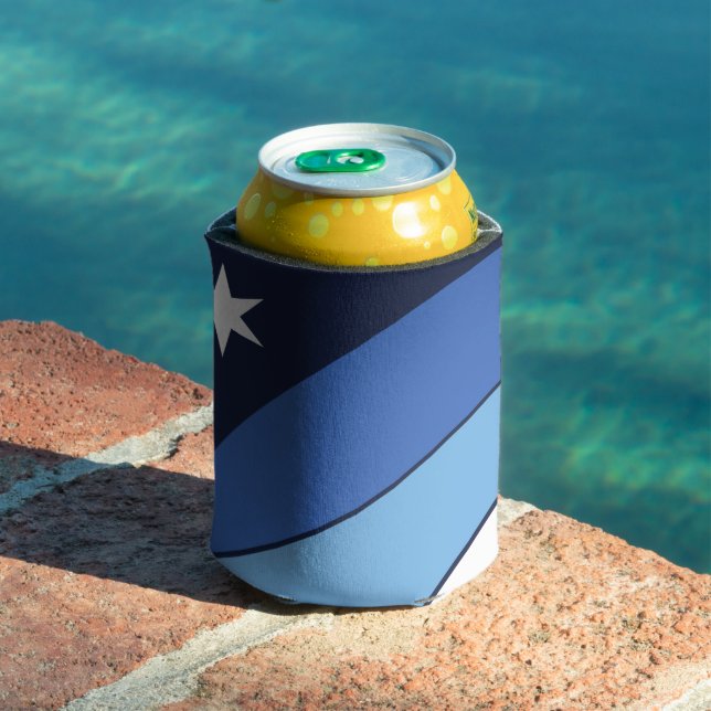 Enfriador De Latas Refrigerador de bebidas con bandera de Columbia, C (Piscina in situ)