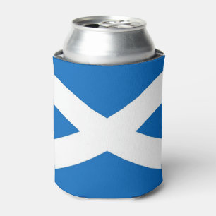 Enfriador De Latas Refrigerador de bebidas con bandera de Escocia, Re