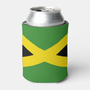 Enfriador De Latas Refrigerador de bebidas con bandera de Jamaica