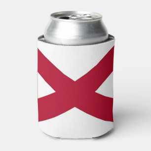 Enfriador De Latas Refrigerador de bebidas con bandera del estado de 