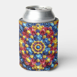 Enfriador De Latas Refrigerador de bebidas con diseño de colores ruma