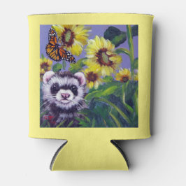 ENFRIADOR DE LATAS REFRIGERADOR DE BEBIDAS CON IMAGEN DE FERRET