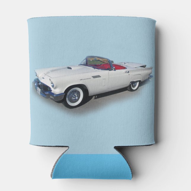 Enfriador De Latas refrigerador de bebidas convertible blanco de 1957 (Reverso)