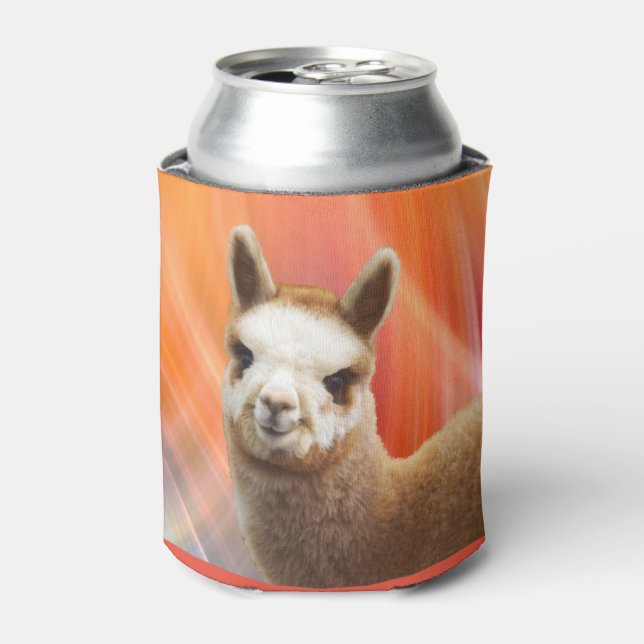 Enfriador De Latas Refrigerador de bebidas de Alpaca (Lata Anverso)