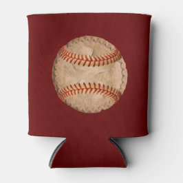 Enfriador De Latas Refrigerador de bebidas de Apple Pie de Béisbol