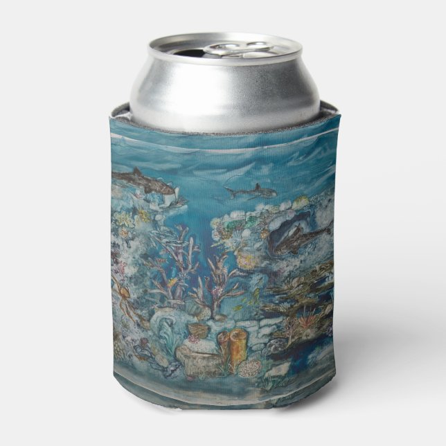Enfriador De Latas Refrigerador de bebidas de arrecifes (Lata Anverso)