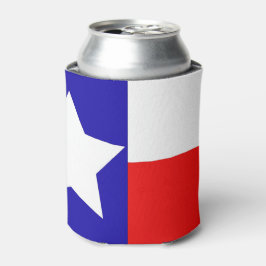 Enfriador De Latas Refrigerador de bebidas de Bandera de Texas