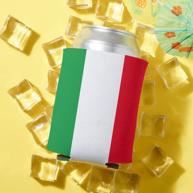 Enfriador De Latas Refrigerador de bebidas de Bandera Italiana (Verano in situ)
