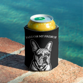 Enfriador De Latas Refrigerador de bebidas de Bulldog francés