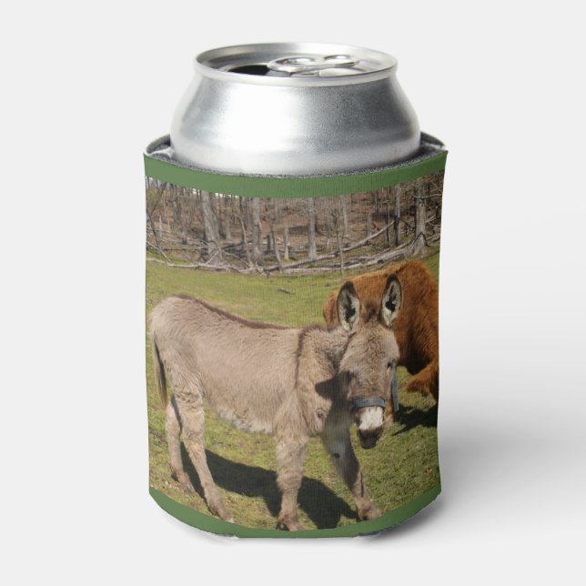 Enfriador De Latas Refrigerador de bebidas de burro y vaca (Lata Anverso)