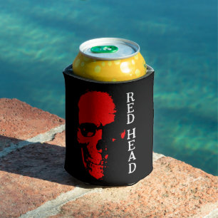 Enfriador De Latas Refrigerador de bebidas de cabeza roja