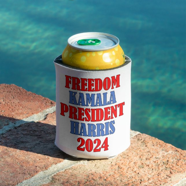 Enfriador De Latas Refrigerador de bebidas de campaña de Kamala Harri (Piscina in situ)
