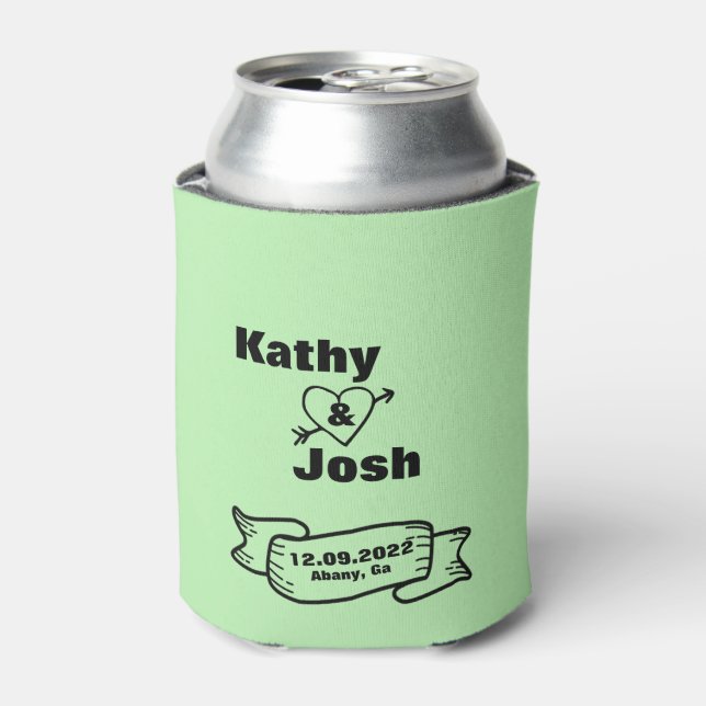 Enfriador De Latas Refrigerador de bebidas de cerveza personalizada f (Lata Anverso)