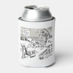 Enfriador De Latas Refrigerador de bebidas de choque de Santa