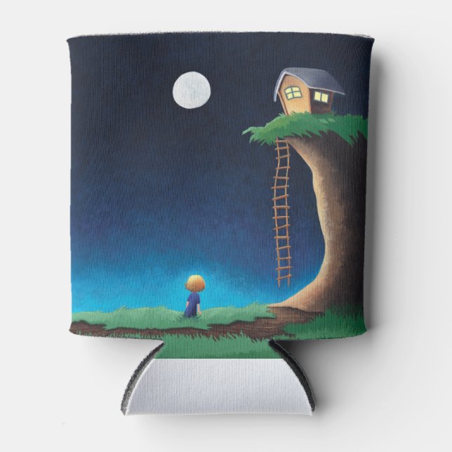 Enfriador De Latas Refrigerador de bebidas de cielo nocturno de la lu (Anverso)