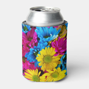 Enfriador De Latas refrigerador de bebidas de color rojo, azul y amar