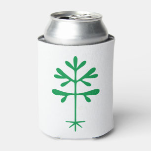 Enfriador De Latas Refrigerador de bebidas de espuma con un aplanamie