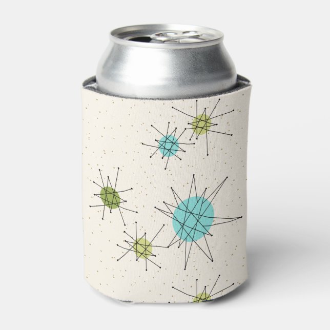 Enfriador De Latas Refrigerador de bebidas de estallidos atómicos icó (Lata Anverso)
