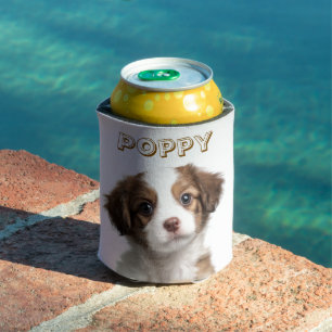 Enfriador De Latas Refrigerador de bebidas de fotografía y nombre de
