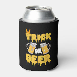 Enfriador De Latas Refrigerador de bebidas de Halloween con trucos o 
