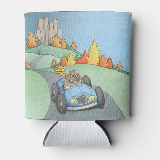 Enfriador De Latas Refrigerador de bebidas de Hamster Weekend Getaway (Anverso)