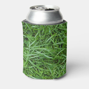 Enfriador De Latas Refrigerador de bebidas de hierba verde húmedo