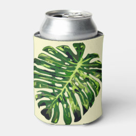 Enfriador De Latas Refrigerador de bebidas de hojas tropicales