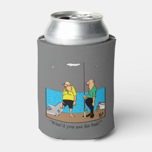 Enfriador De Latas Refrigerador de bebidas de humor de pescadores div