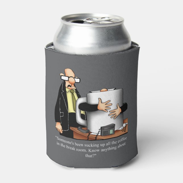 Enfriador De Latas Refrigerador de bebidas de humor divertidísimo en  (Lata Anverso)