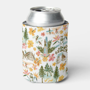 Enfriador De Latas REFRIGERADOR DE BEBIDAS de impresión costera SANTA
