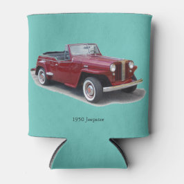 Enfriador De Latas refrigerador de bebidas de Jeepster de 1950