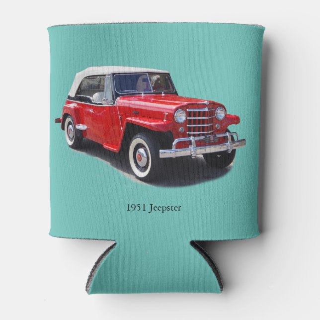 Enfriador De Latas refrigerador de bebidas de Jeepster en 1951 (Anverso)