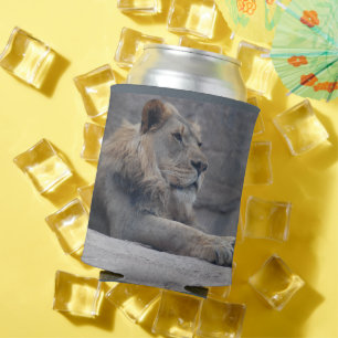 Enfriador De Latas Refrigerador de bebidas de Leones Africanos