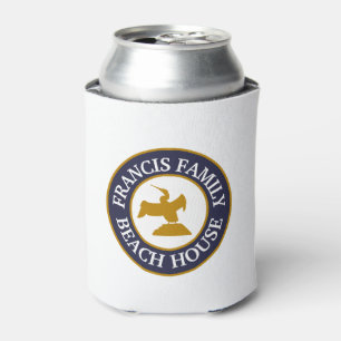 Enfriador De Latas Refrigerador de bebidas de logotipo de aves náutic