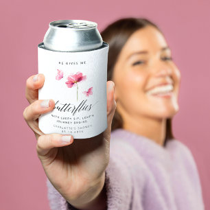 Enfriador De Latas Refrigerador de bebidas de mariposa personalizada