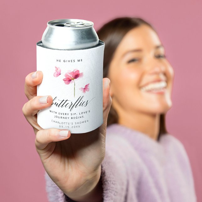 Enfriador De Latas Refrigerador de bebidas de mariposa personalizada (Subido por el creador)