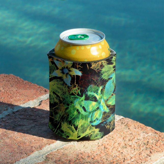 Enfriador De Latas Refrigerador de bebidas de mariposa y flor Rodiliu (Piscina in situ)