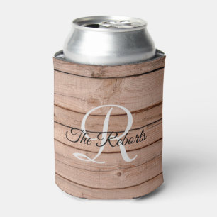 Enfriador De Latas Refrigerador de bebidas de monograma ruso personal