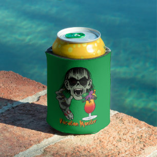 Enfriador De Latas Refrigerador de bebidas de Monstruo Vacacional