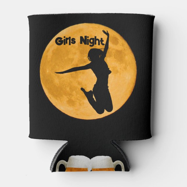 Enfriador De Latas Refrigerador de bebidas De Noche Fuera De chica (Anverso)