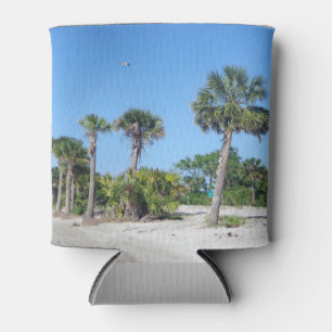 Enfriador De Latas Refrigerador de bebidas de Palm Trees