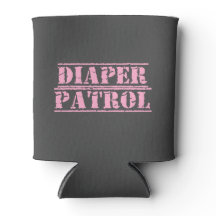 Refrigerador de bebidas de Patrulla Diaper (Rosa)